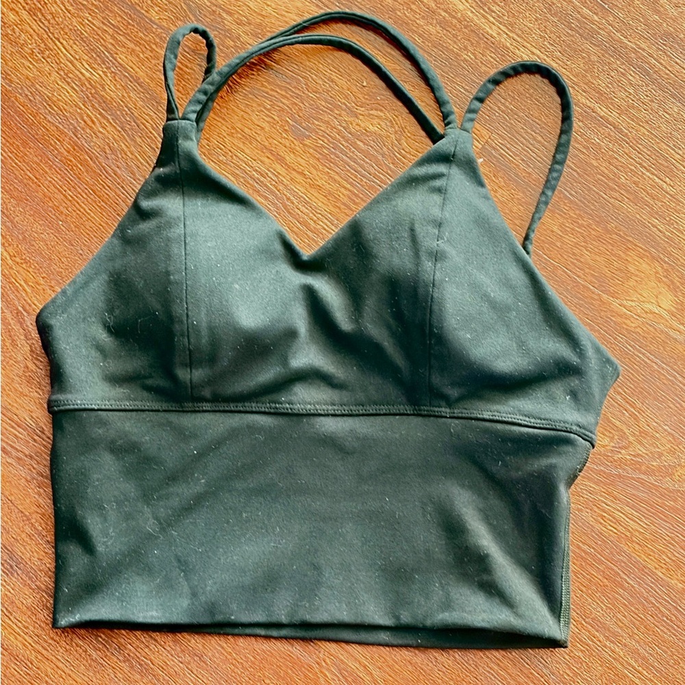 lululemon athletica Black Strappy Bralette